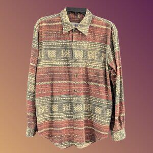 Territory Ahead - Men's LS Button-Down w/ Horizontal Stripes - S